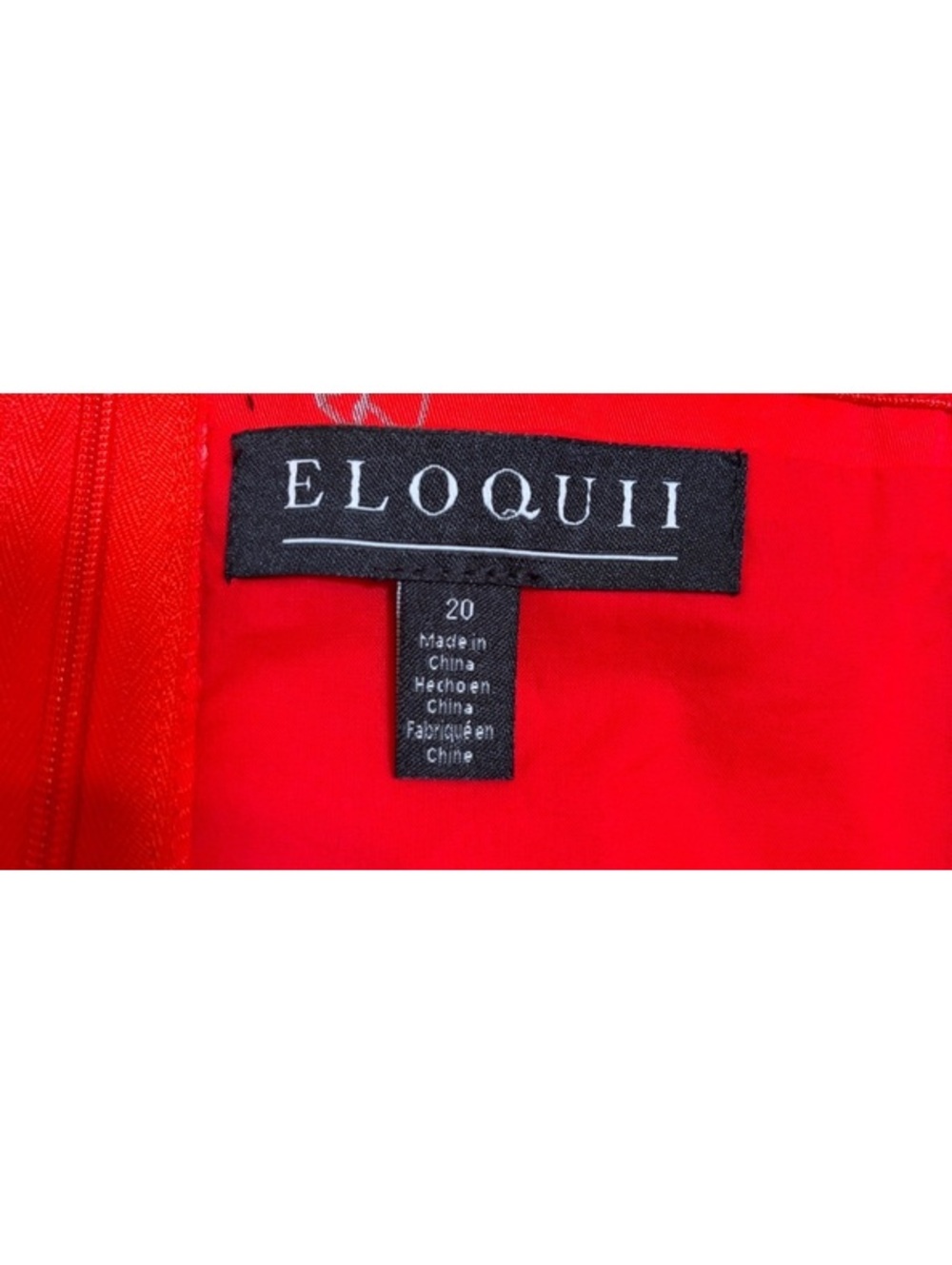 NWT Eloquii Strapless Red Flower Jumpsuit Size 20 - Picture 7 of 9